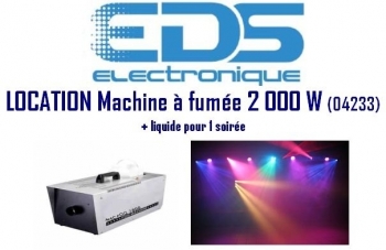 <span>location</span> Machine à fumée 2000W