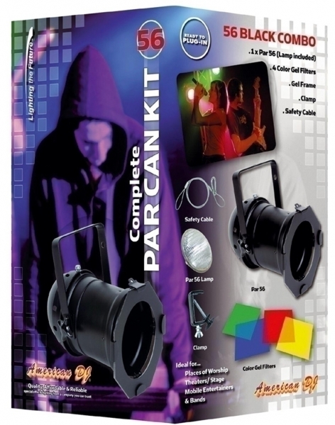 American DJ PAR56 L Noir Pack - Image principale