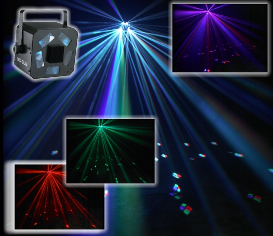 Location Effet LED-GUN nouvelle technologie Tri LED révolutionnaire qui produit des couleurs spectaculaires - Image principale