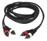 Audiophony CORDON LIGNE 2*RCA MALE/2*RCA MALE 6M - Image n°2