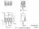 Velleman BORNIER A VIS 403 PAS 5MM - Image n°2