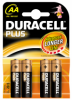 DURACELL PILE LR06 AA PLUS B4
