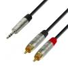 ADAM HALL Câble Audio REAN Mini-Jack 3,5 mm stér.2 x RCA mâle 6 m