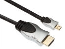 Velleman FICHE HDMI VERS FICHE MICRO-HDMI / PROFESSIONNEL / 1.5m