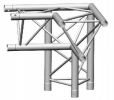 Mobiltruss TRIO DECO A 30704R GAUCHE ANGLE 3D 2 HORIZ 90 VERT 90 DEG 400MM EXT